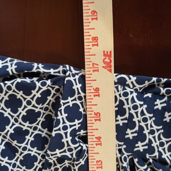 Charter Club Draped Faux Wrap Sleeveless Liquid Knit Stretch Dress Sz 1X Coastal - Picture 9 of 10